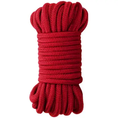 Japanese Soft Silk Rope 10 m, Red