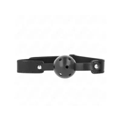 Kink Black Breathable Ball 4.5 Cm Gag 65 X 2.5 Cm