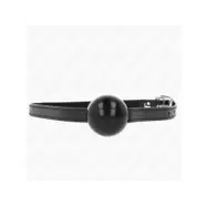 Kink Black Single Solid Ball 4 Cm Gag 65 X 1.5 Cm