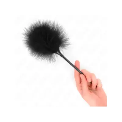 Kink Black Tickle Feathers Used For The Bondage Kit 27 Cm