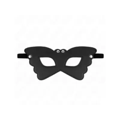 Kink Butterfly Shaped Leatherette Mask 20 X 9 Cm