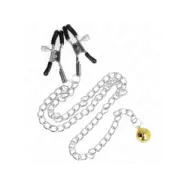 Kink Chain Nipple Clamps With Bell 30 Cm
