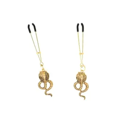 Kink Cobra Pendant Nipple Clamps 6 Cm