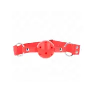 Kink Complete Red Hollow Hard Ball Gag 62 X 2 Cm