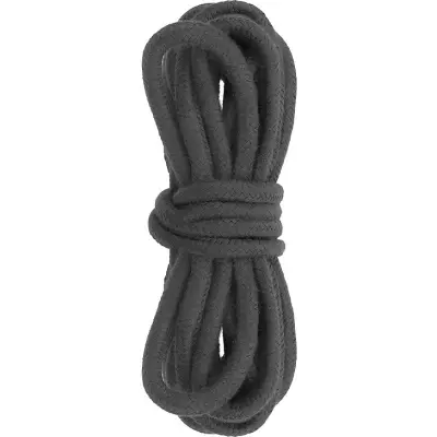 Kink: Cotton Rope, 10m, svart