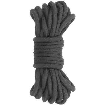 Kink: Cotton Rope, 5m, svart