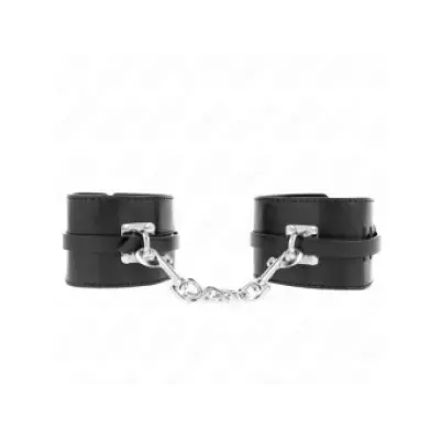 Kink Deluxe Locking Wrist Restraints Black Adjustable 14.5-21 Cm X 6 Cm