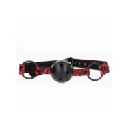 Kink Diamond Pattern Ball 4.5 Cm Gag Model 2 64.5 Cm Adjustable 42-60 Cm