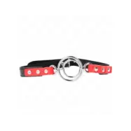 Kink Gag With Multiple O-Rings 4 / 4.8 Cm Red 38 X 56 Cm