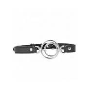 Kink Gag With Multiple O-Rings 5 Cm Black 63 X 2.5 Cm