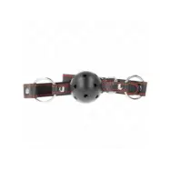 Kink Hollow Hard Black Ball Gag Model 2 65 X 2.5 Cm
