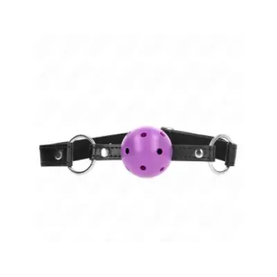 Kink Hollow Hard Purple Ball 4.5 Cm Gag 63.5 X 2 Cm