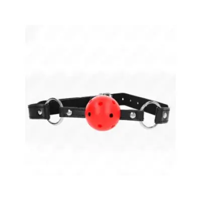 Kink Hollow Hard Red Ball 4.5 Cm Gag Model 1 63.5 X 2 Cm