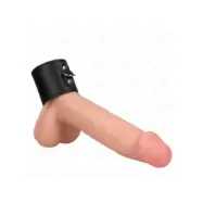 Kink Leather Penis Ring With Pressure Closure 18 X 5 Cm