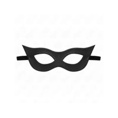 Kink Leatherette Mask Model 2 23 X 7.5 Cm
