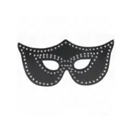Kink Leatherette Mask With Rivets Model 2 30 X 12 Cm