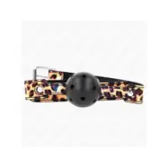 Kink Leopard Breathable Ball 4.5 Cm Gag 65 X 2.5 Cm