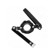 Kink Lip 8 Cm Gag With Black Leatherette Strap 63 X 2 Cm Adjustable 39-58 Cm