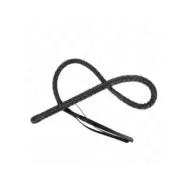 Kink Long Whip With Beads 110 Cm