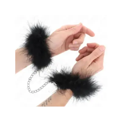 Kink Mini Feather Hand Cuffs