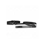 Kink Necklace With Belt 116 Cm Black Strap Adjustable 32-50 Cm X 8 Cm