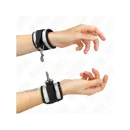 Kink Neoprene Wrist Cuffs Grey 23 X 5 Cm
