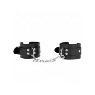 Kink Simple Wrist Restraints Black Adjustable 20-23 Cm X 5.5 Cm
