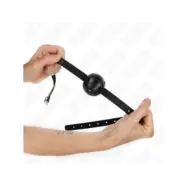 Kink Simplicity Black Breathable Ball 4.5 Cm Gag 62 X 1.5 Cm