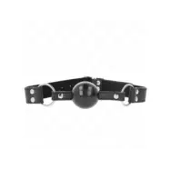 Kink Soft And Solid Ball 4 Cm Gag With Leatherette Strap 62 X 2.5 Cm Adjustable 42-58 Cm