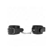 Kink Thin Wrist Restraints Black Adjustable 21-33 Cm