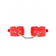 Kink Thin Wrist Restraints Red Adjustable 21-33 Cm