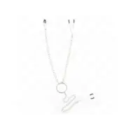 Kink Triple Nipple And Clit Clamps With Chain Model 1