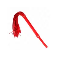 Kink Whip With Red Textured Handle 48.5 Cm