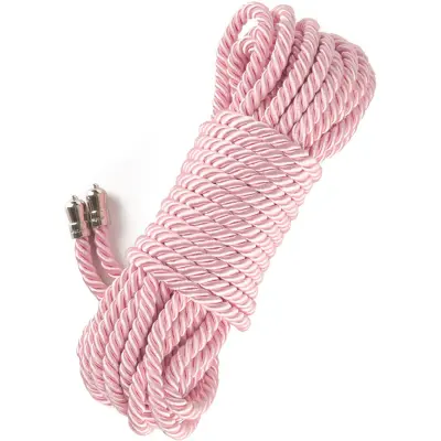LoveToy: Rebellio Reign, Rose Silky Bondage Rope, 10m