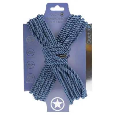 Ouch! Bondage Rope 10 m - Navy Blue