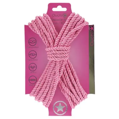 Ouch! Bondage Rope 10 m - Pink