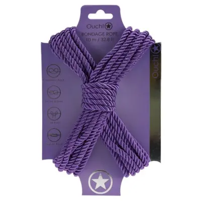 Ouch! Bondage Rope 10 m - Purple