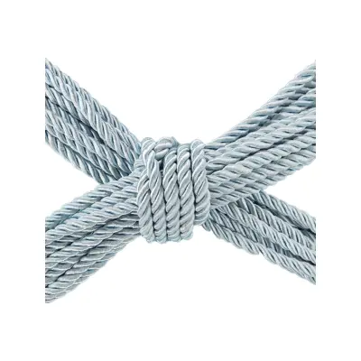 Ouch!: Polyester Bondage Rope, 10m, ljusblå