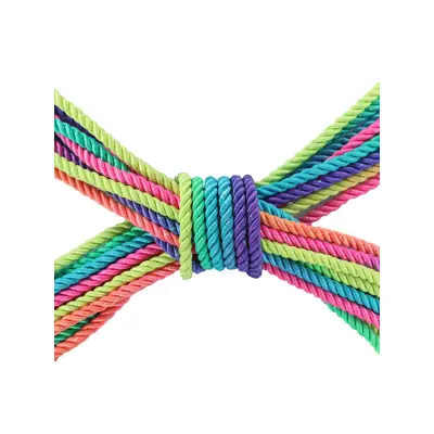 Ouch!: Polyester Bondage Rope, 10m, multifärg