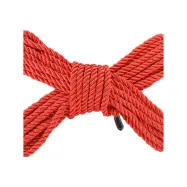 Ouch!: Polyester Bondage Rope, 10m, röd