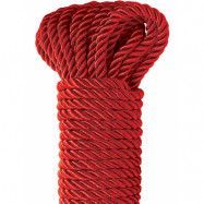 Pipedream Fetish Fantasy: Deluxe Silky Rope, röd, 9.75m