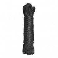 Premium Black Nylon Bondage Rope