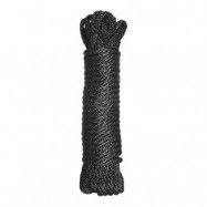 Premium Black Nylon Bondage Rope - 7,5 m