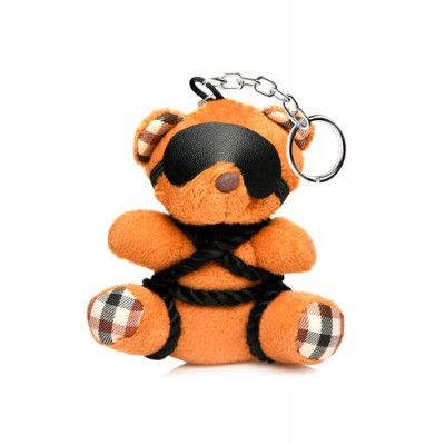Rope Teddy Bear Keychain