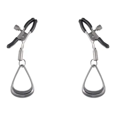 Sportsheets Velvet Noir Tuggable Nipple Clamps