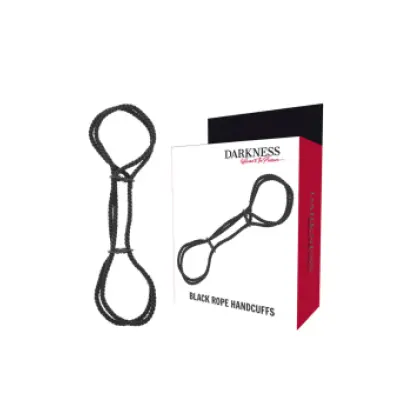 Darkness 100% Cotton Rope Handcuffs Or Ankle Handcuffs