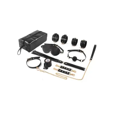8-pcs Bondage Kit With Storage Bag