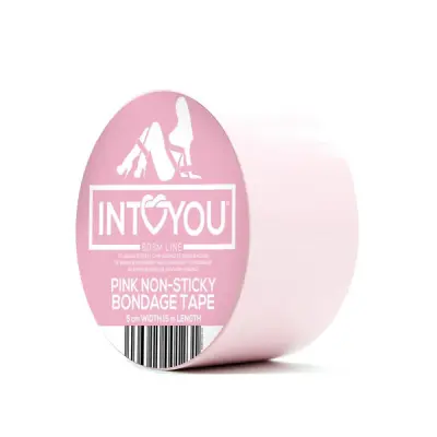Non-Sticky Bondage Tape Pink 15 m