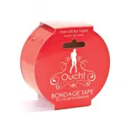 Non Sticky Bondage Tape Red 20 m
