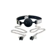 Ball Gag&Nipple Clamps